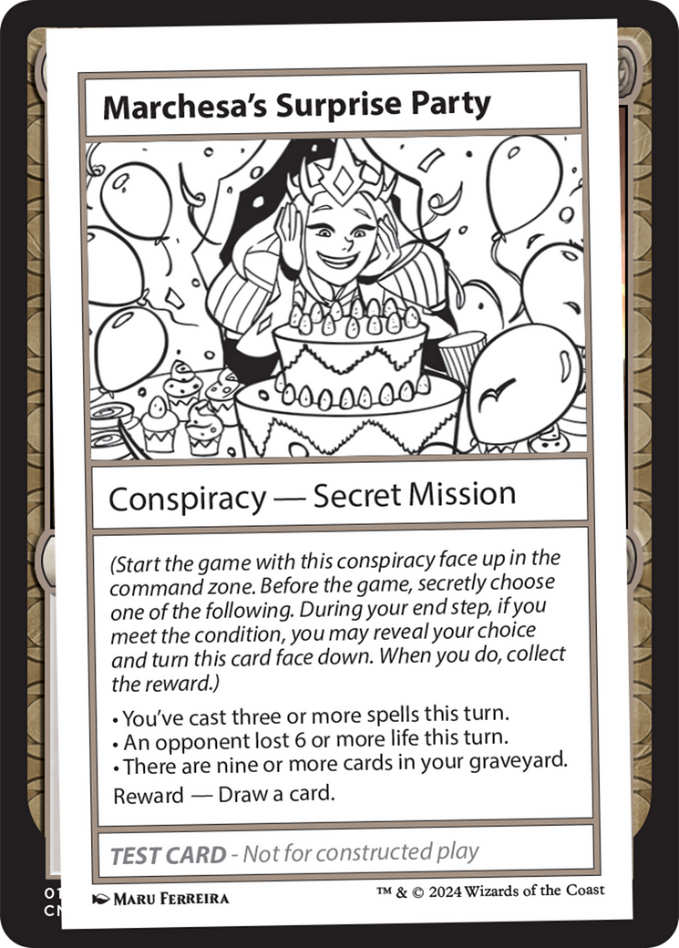 Marchesa's Surprise Party [Mystery Booster 2 Playtest Cards] | Amazing Games TCG