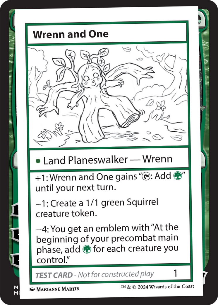 Wrenn and One [Mystery Booster 2 Playtest Cards] | Amazing Games TCG