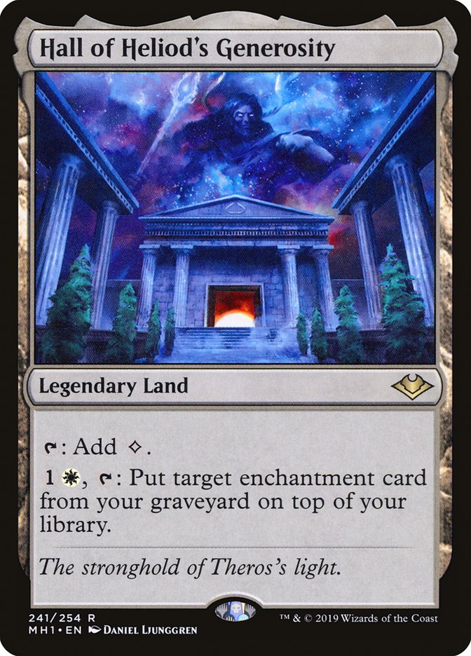 Hall of Heliod's Generosity [Modern Horizons] | Amazing Games TCG