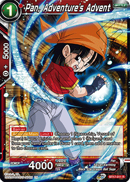 Pan, Adventure's Advent (BT17-011) [Ultimate Squad] | Amazing Games TCG