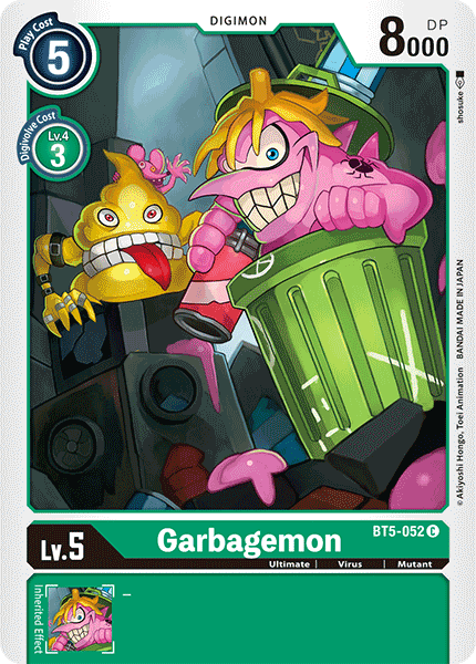 Garbagemon [BT5-052] [Battle of Omni] | Amazing Games TCG