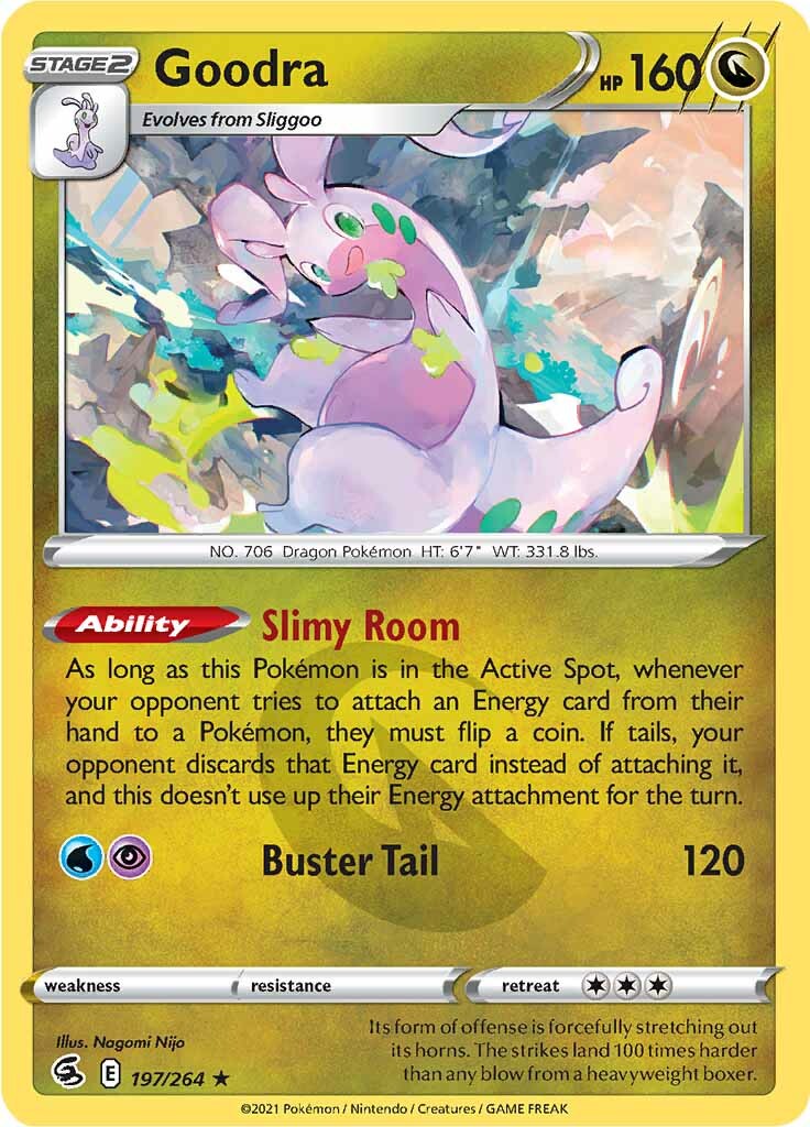 Goodra (197/264) [Sword & Shield: Fusion Strike] | Amazing Games TCG