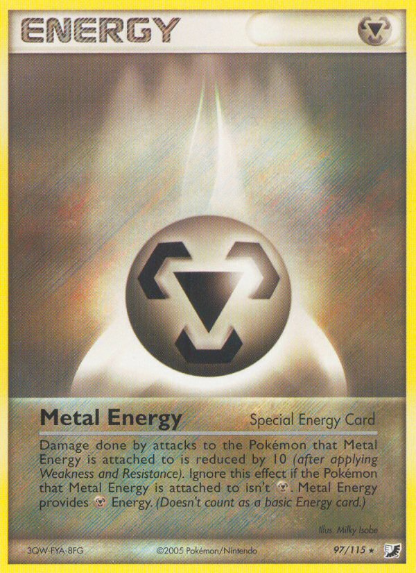 Metal Energy (97/115) [EX: Unseen Forces] | Amazing Games TCG
