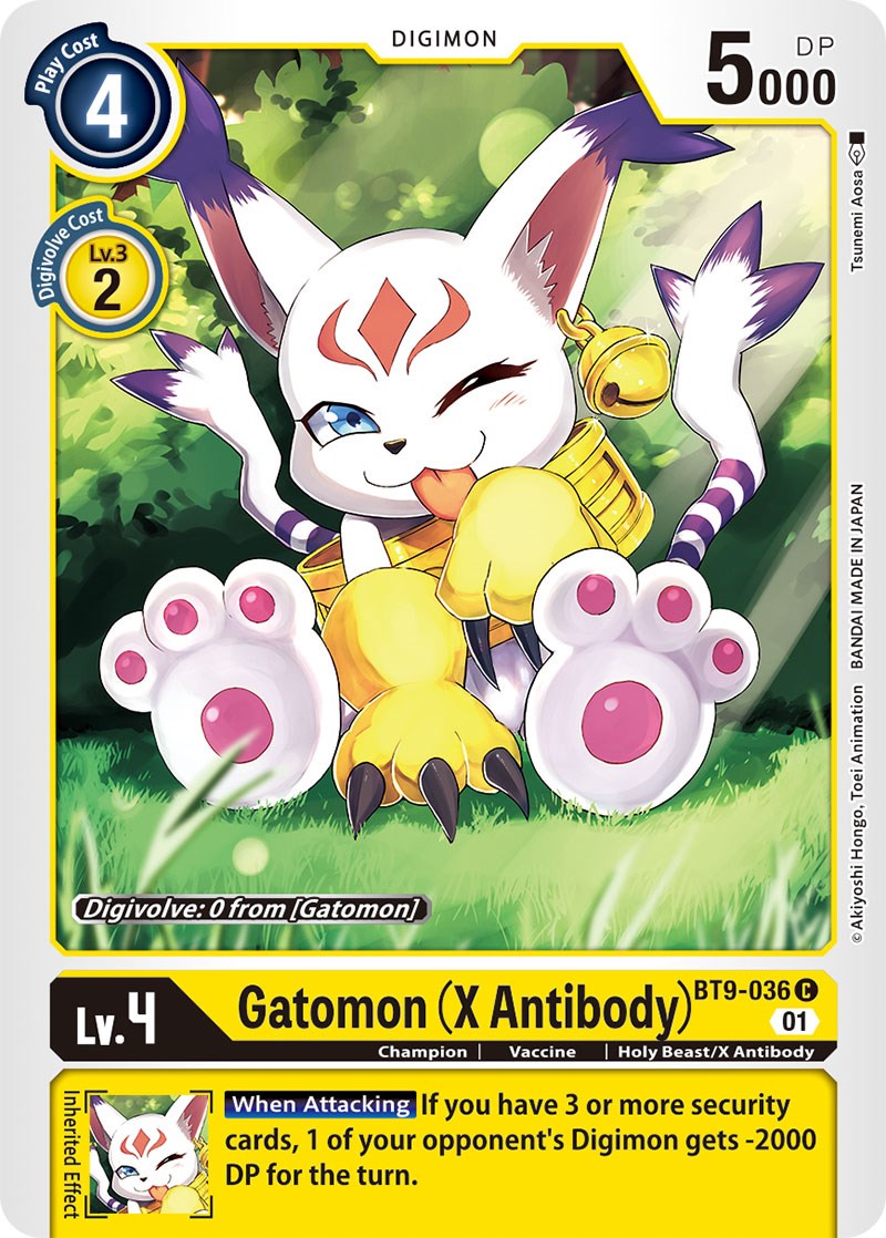 Gatomon (X Antibody) [BT9-036] [X Record] | Amazing Games TCG