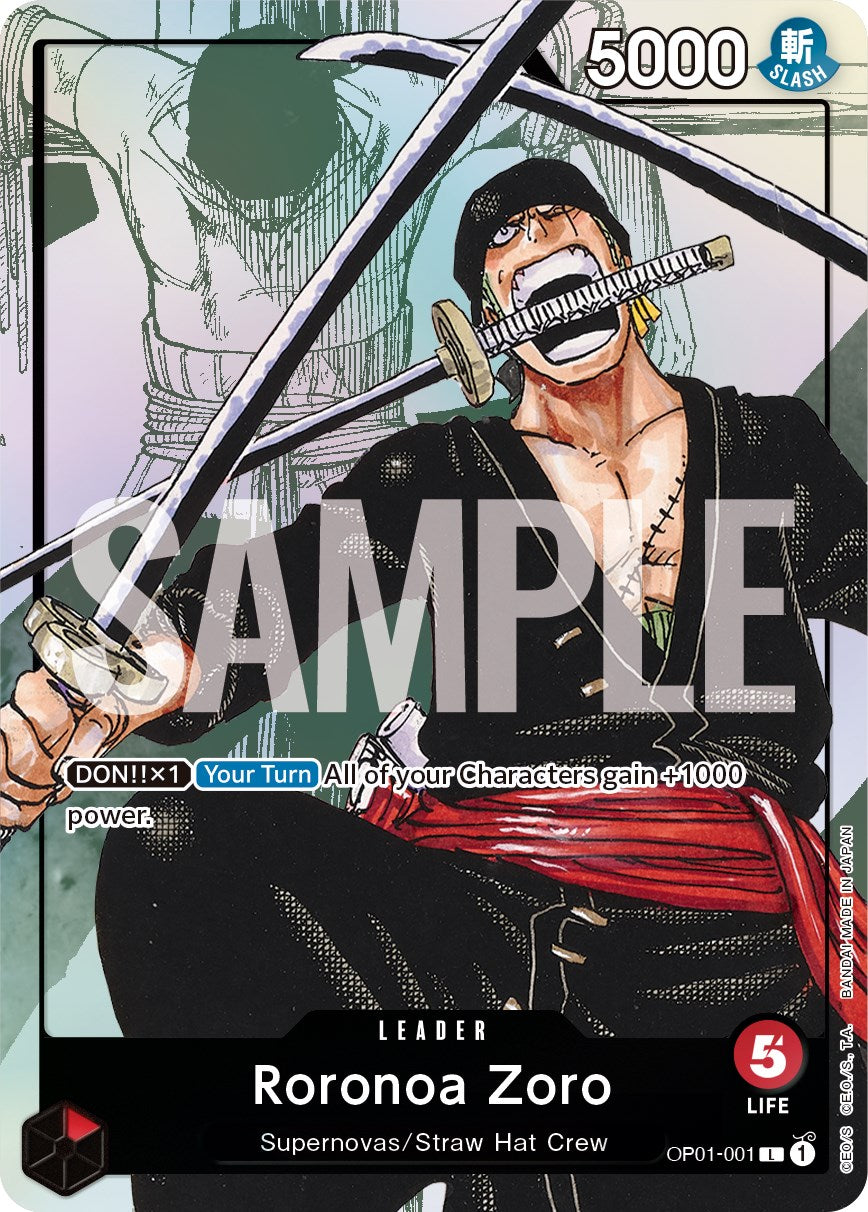 Roronoa Zoro (Alternate Art) [One Piece Promotion Cards] | Amazing Games TCG