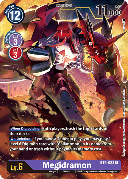 Megidramon [BT5-083] [Battle of Omni] | Amazing Games TCG