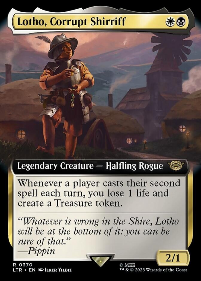 Lotho, Corrupt Shirriff (Extended Art) [The Lord of the Rings: Tales of Middle-Earth] | Amazing Games TCG