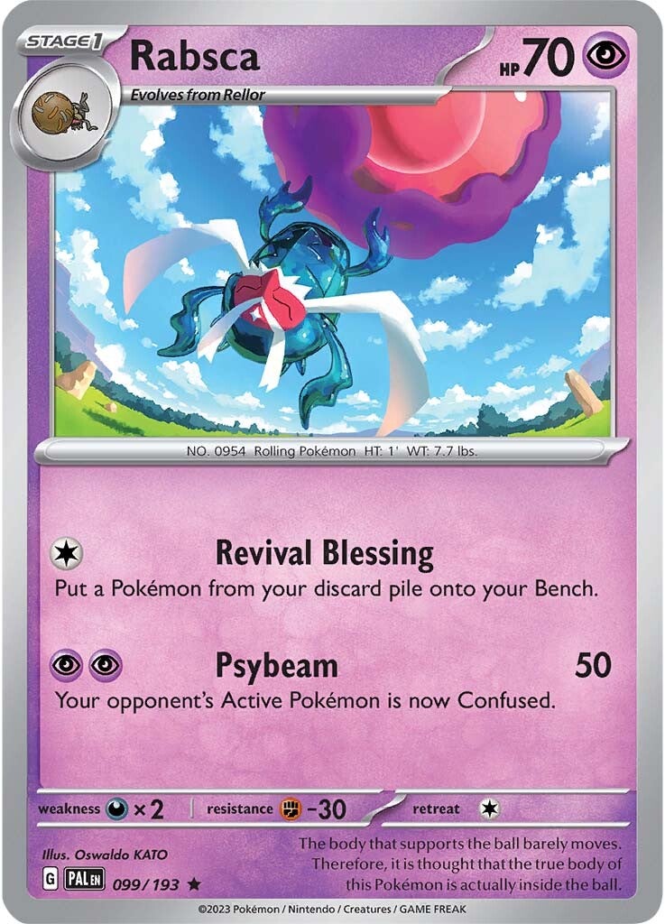 Rabsca (099/193) [Scarlet & Violet: Paldea Evolved] | Amazing Games TCG