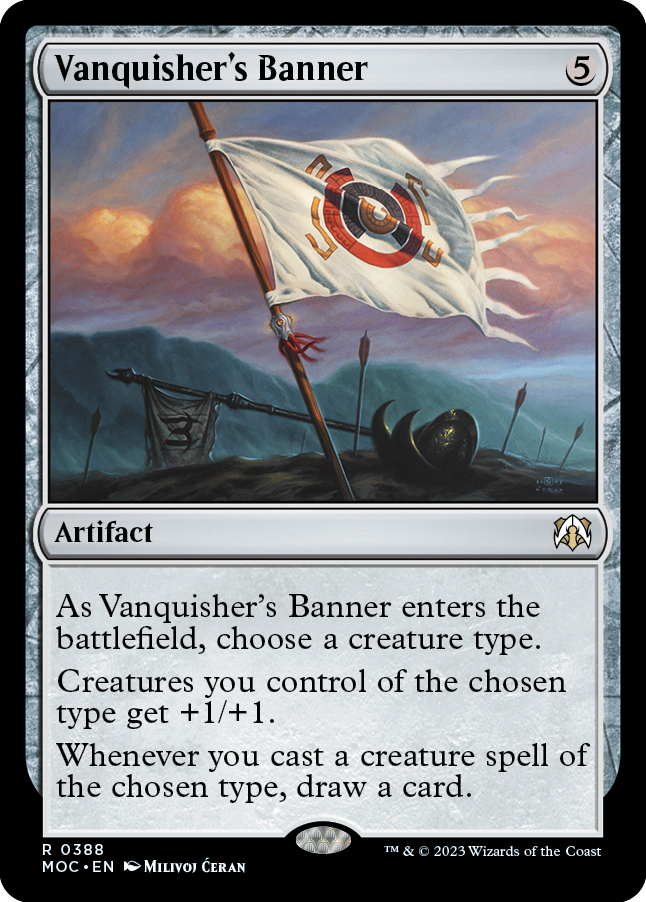 Vanquisher's Banner [March of the Machine Commander] | Amazing Games TCG