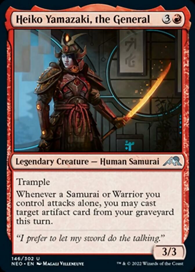 Heiko Yamazaki, the General [Kamigawa: Neon Dynasty] | Amazing Games TCG