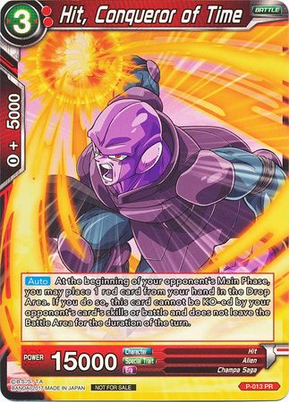 Hit, Conqueror of Time (Foil) (P-013) [Promotion Cards] | Amazing Games TCG