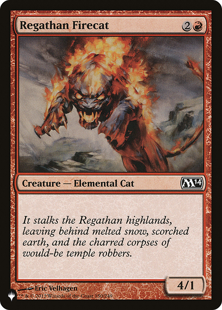 Regathan Firecat [The List] | Amazing Games TCG