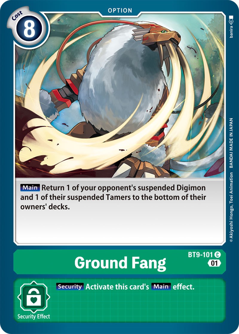 Ground Fang [BT9-101] [X Record] | Amazing Games TCG