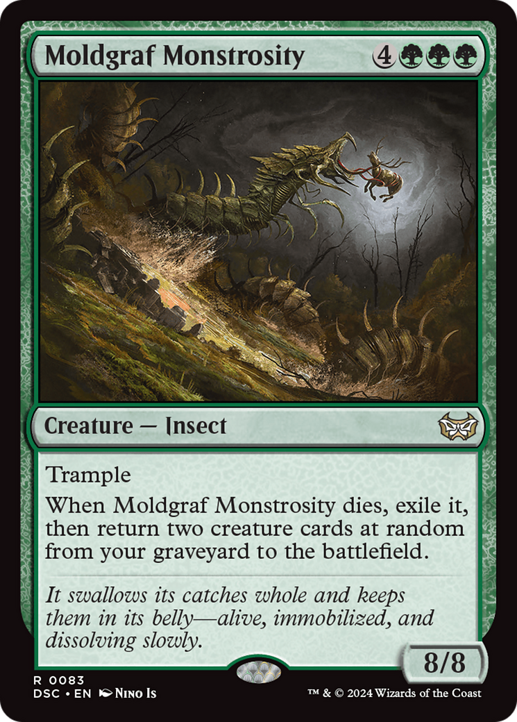 Moldgraf Monstrosity [Duskmourn: House of Horror Commander] | Amazing Games TCG