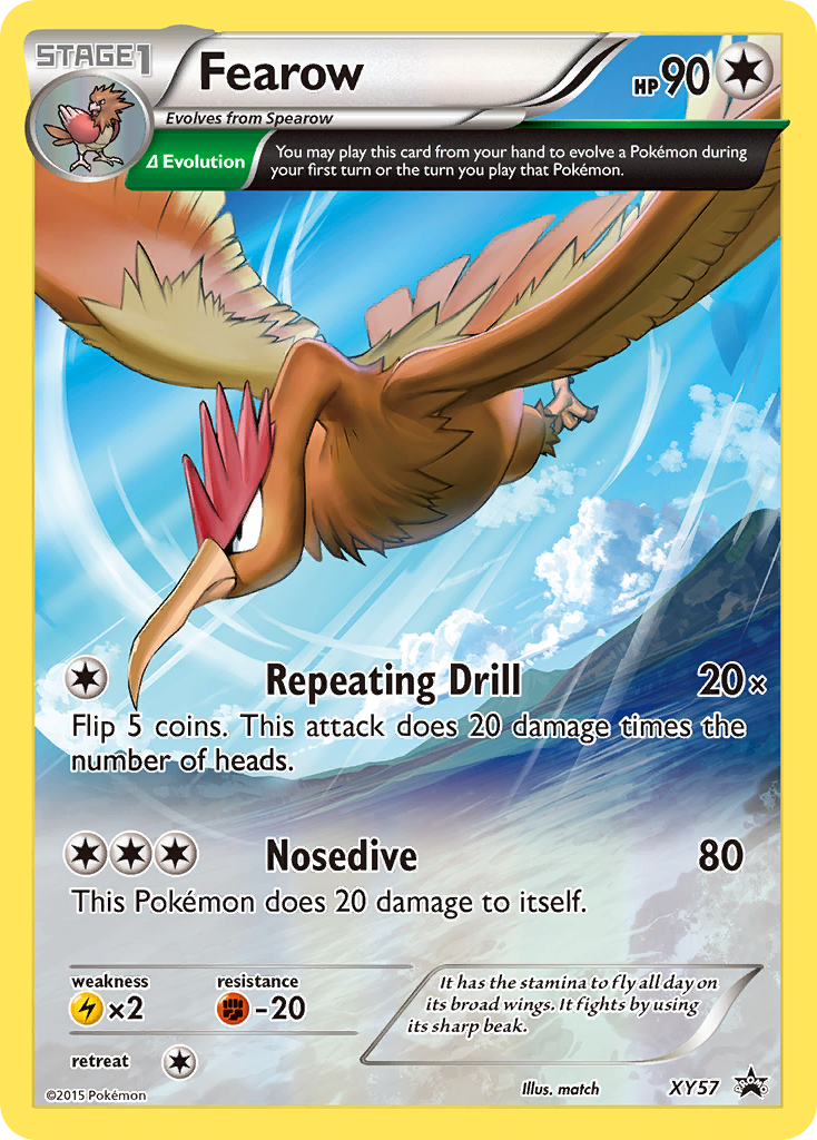 Fearow (XY57) [XY: Black Star Promos] | Amazing Games TCG