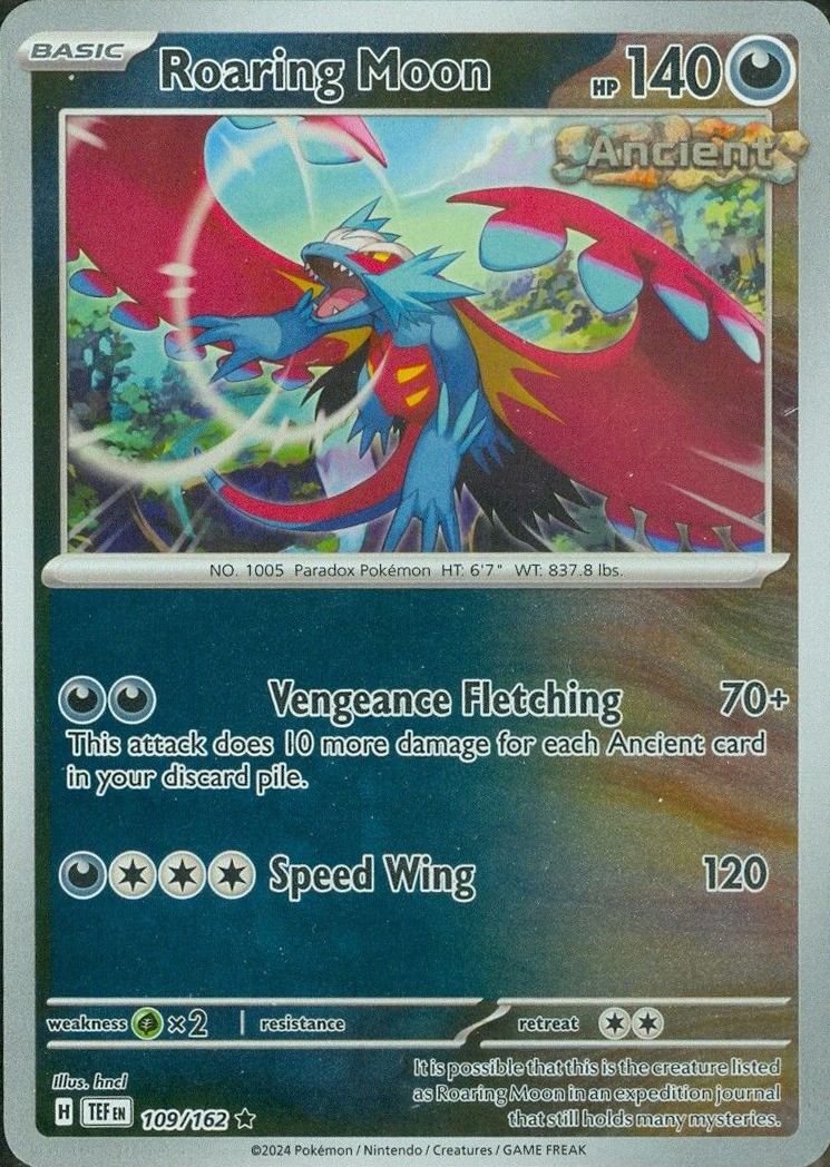 Roaring Moon (109/162) [Scarlet & Violet: Temporal Forces] | Amazing Games TCG