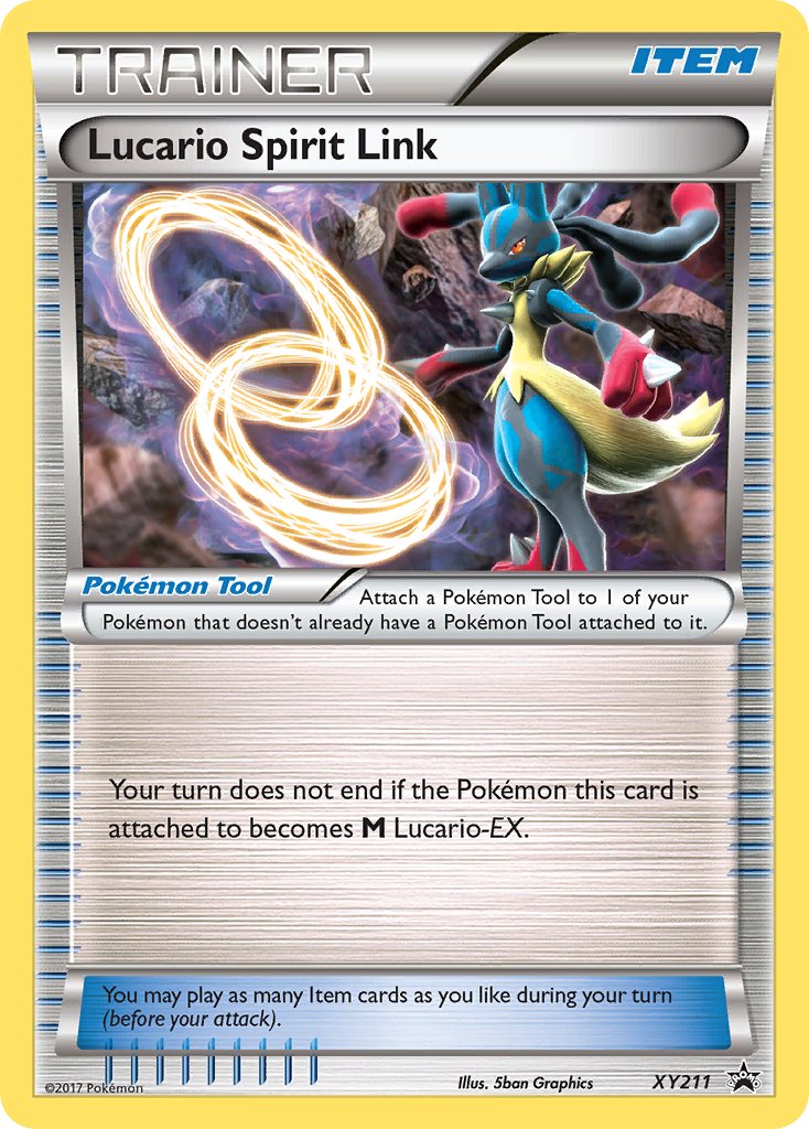 Lucario Spirit Link (XY211) [XY: Black Star Promos] | Amazing Games TCG