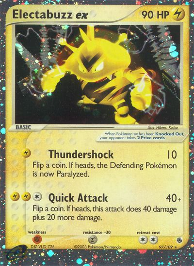 Electabuzz ex (97/109) [EX: Ruby & Sapphire] | Amazing Games TCG