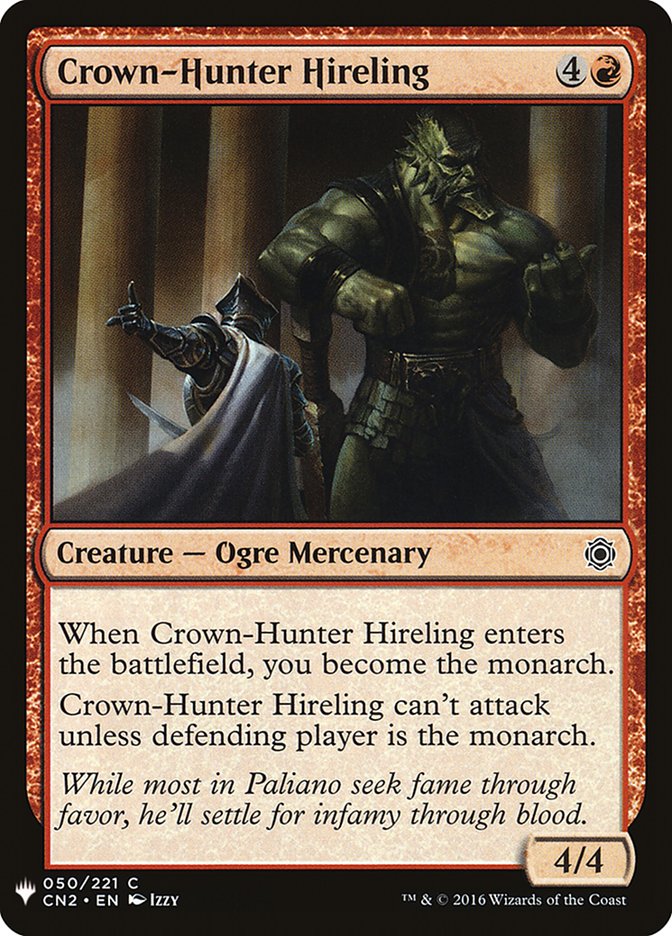 Crown-Hunter Hireling [Mystery Booster] | Amazing Games TCG