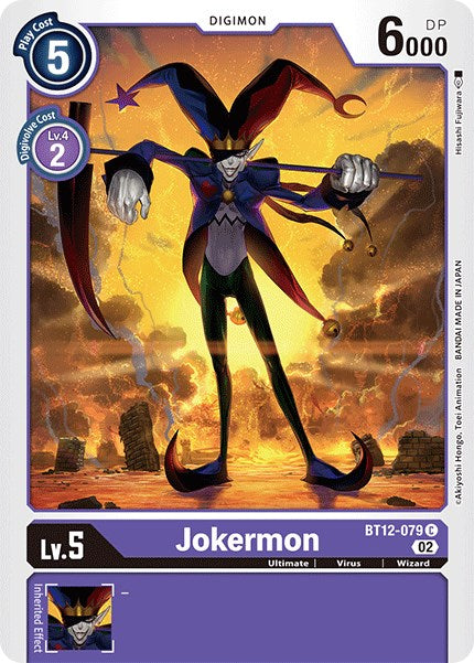 Jokermon [BT12-079] [Across Time] | Amazing Games TCG