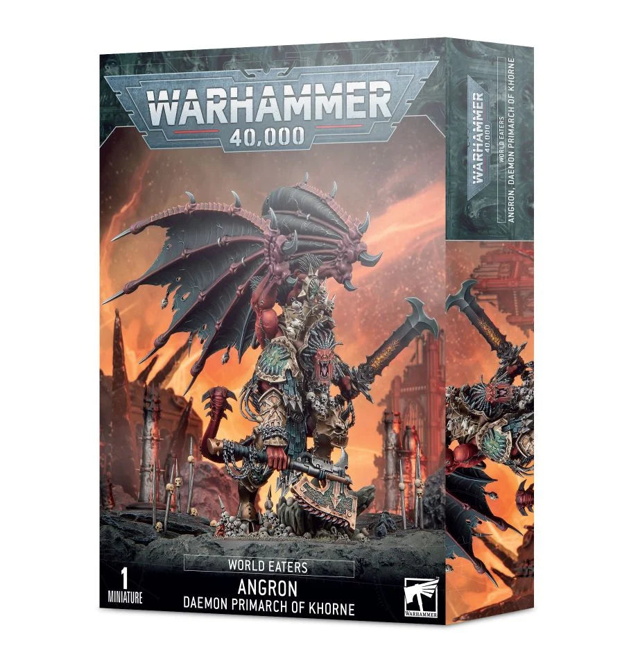 Warhammer 40,000: World Eaters Angron Daemon Primarch of Khorne | Amazing Games TCG