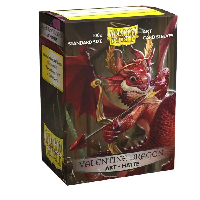 Dragon Shield Standard Art Sleeves - Valentine Dragon (100ct)