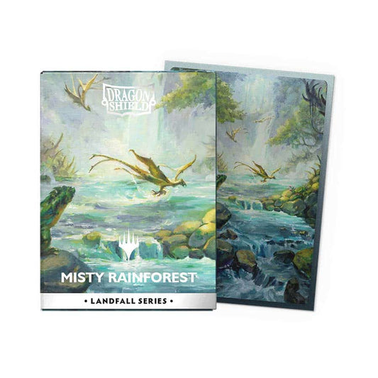 Dragon Shield: Landfall Series - Misty Rainforest - Matte Dual Art Sleeves