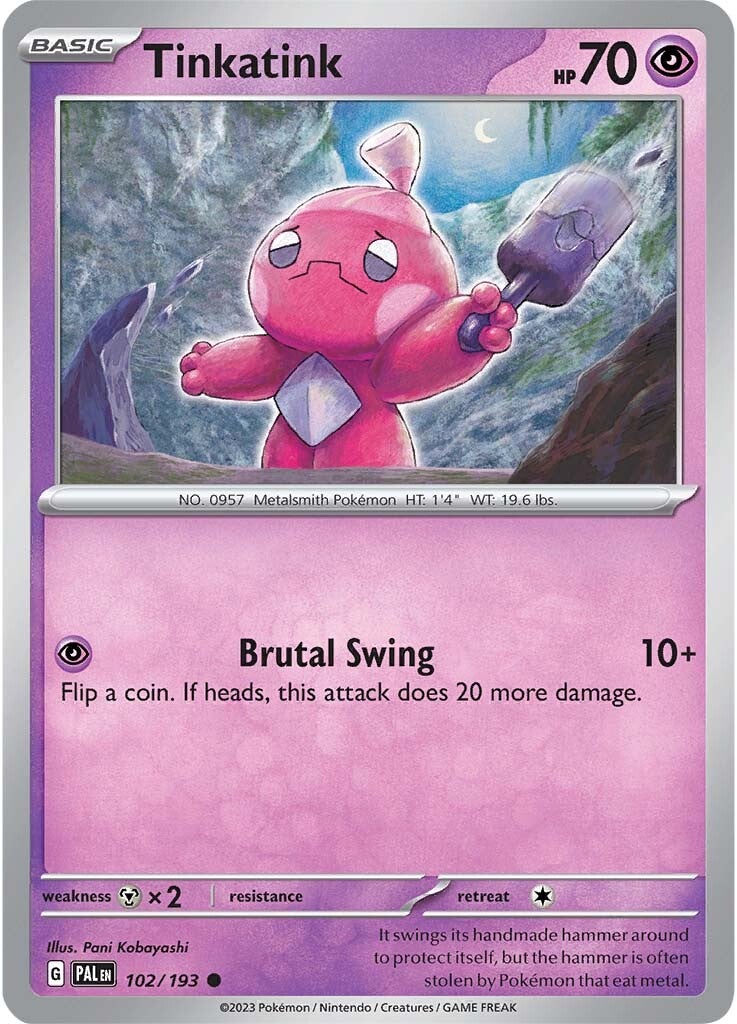 Tinkatink (102/193) [Scarlet & Violet: Paldea Evolved] | Amazing Games TCG