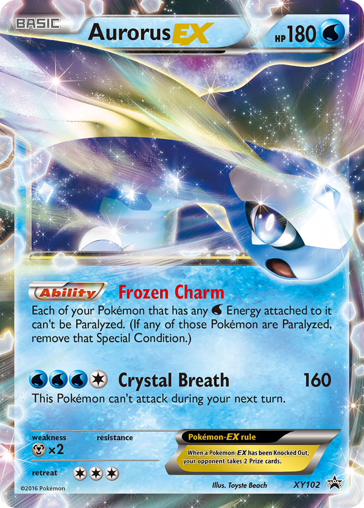 Aurorus EX (XY102) [XY: Black Star Promos] | Amazing Games TCG