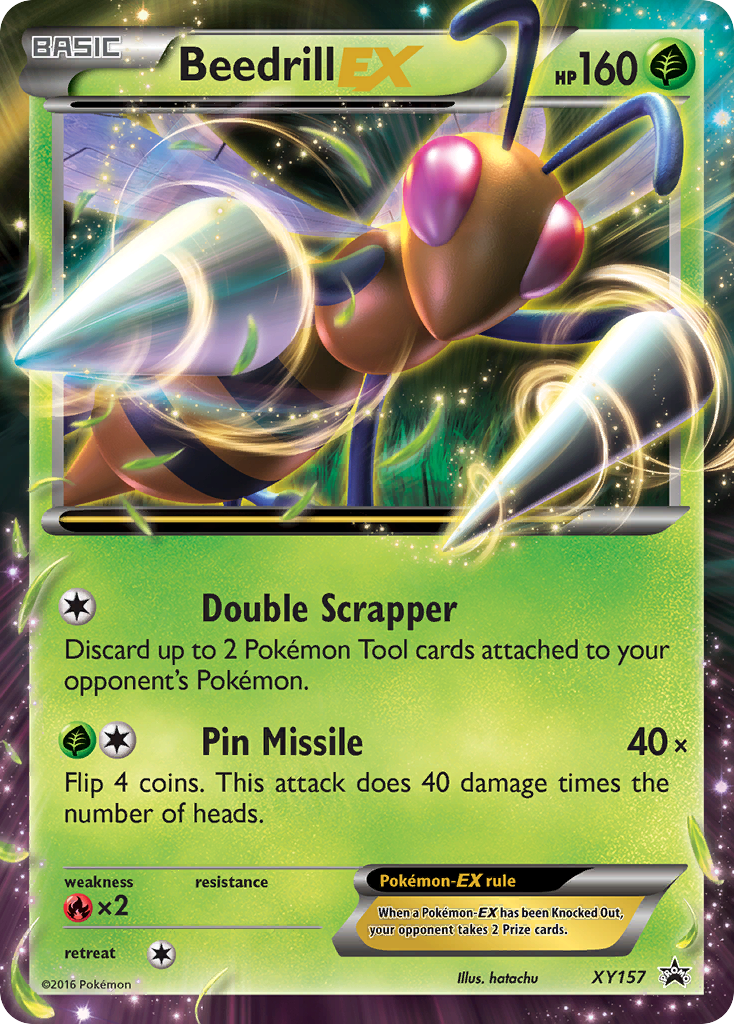 Beedrill EX (XY157) [XY: Black Star Promos] | Amazing Games TCG