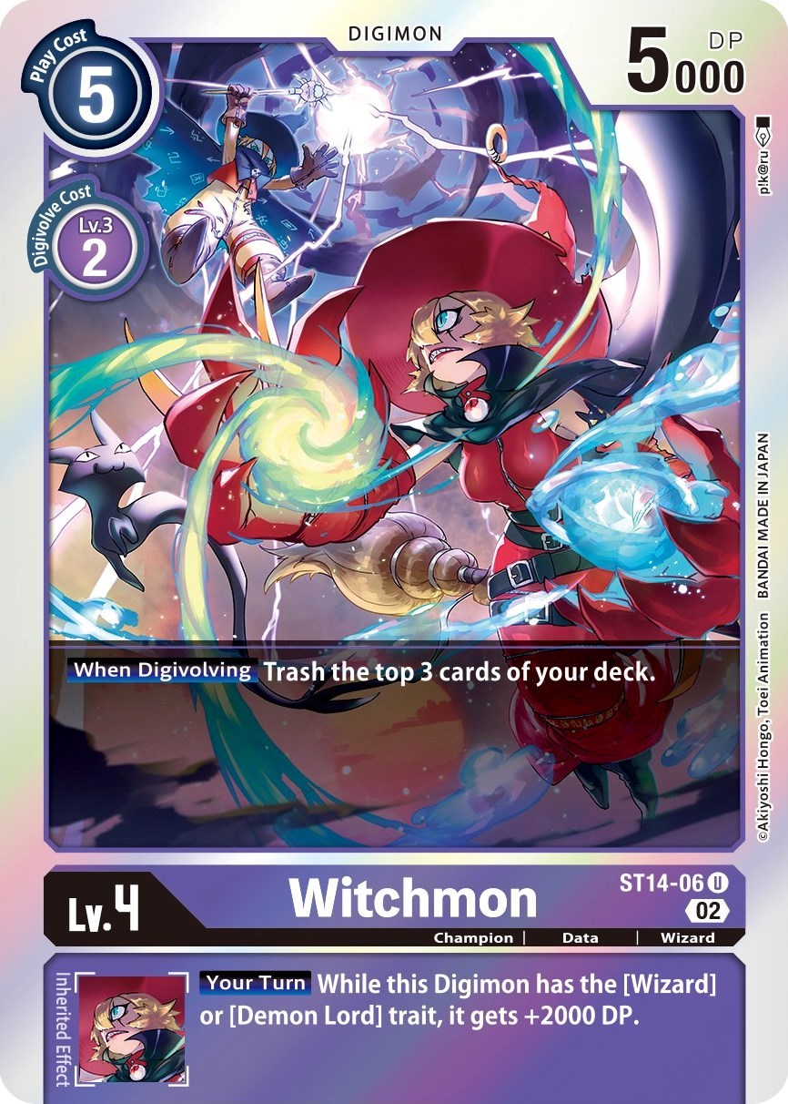 Witchmon [ST14-06] [Starter Deck: Beelzemon Advanced Deck Set] | Amazing Games TCG