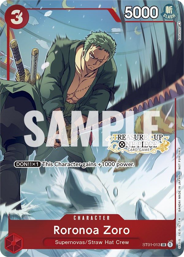 Roronoa Zoro (Treasure Cup) [One Piece Promotion Cards] | Amazing Games TCG