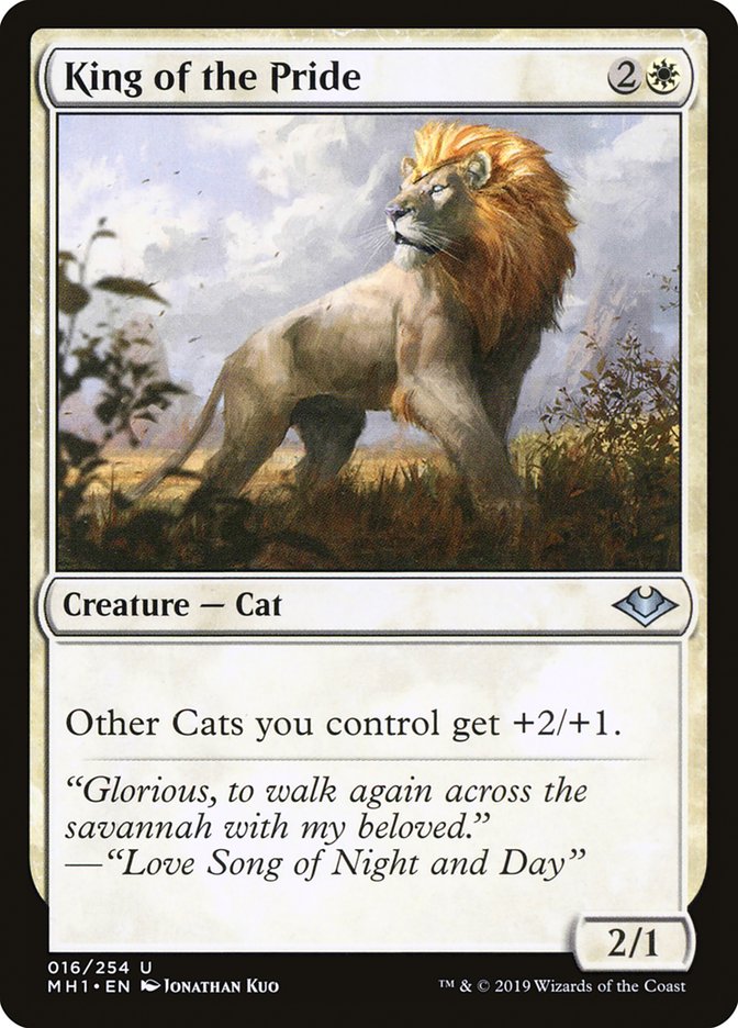 King of the Pride [Modern Horizons] | Amazing Games TCG