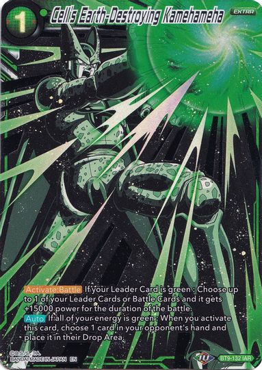 Cell's Earth-Destroying Kamehameha (Collector's Selection Vol. 1) (BT9-132) [Promotion Cards] | Amazing Games TCG