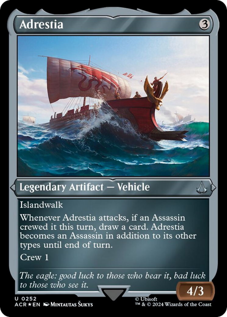 Adrestia (Foil Etched) [Assassin's Creed] | Amazing Games TCG