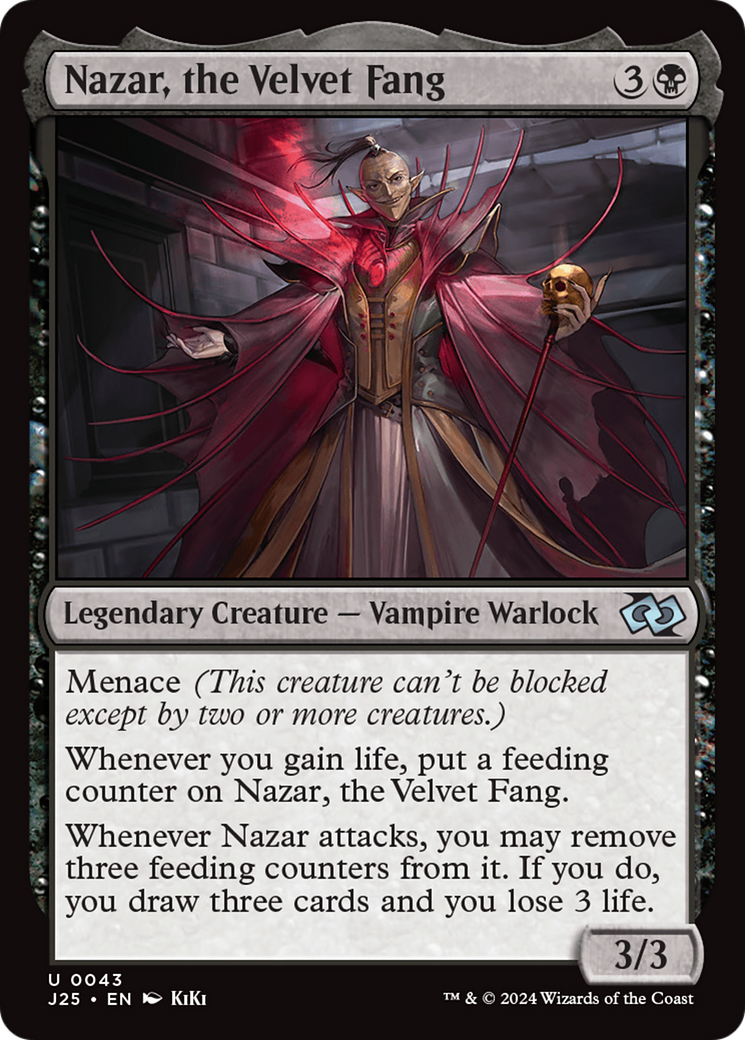 Nazar, the Velvet Fang (Anime) [Foundations Jumpstart] | Amazing Games TCG