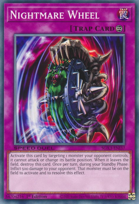 Nightmare Wheel [SGX3-ENI37] Common | Amazing Games TCG