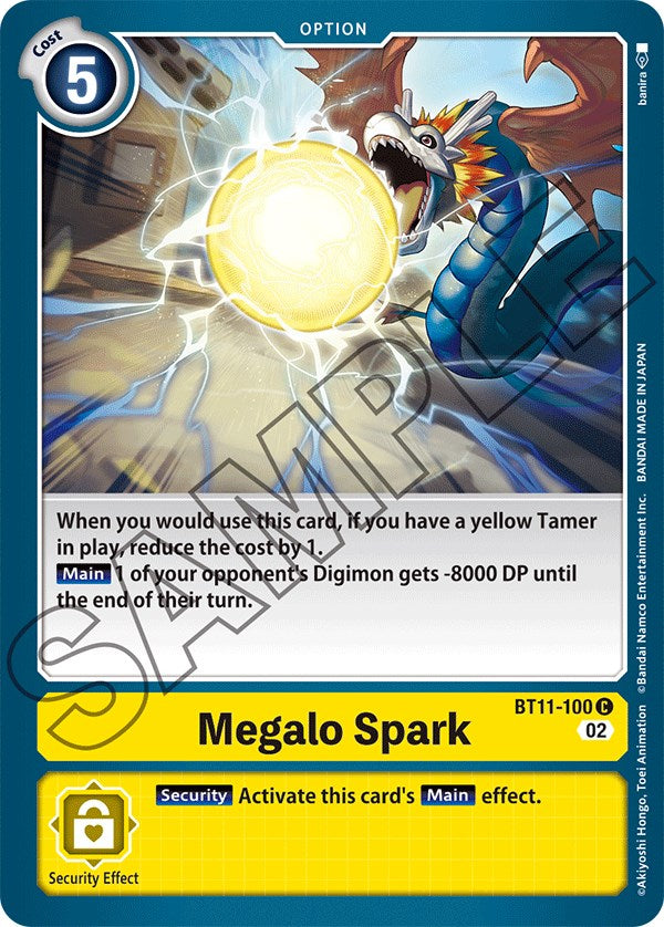 Megalo Spark [BT11-100] [Dimensional Phase] | Amazing Games TCG