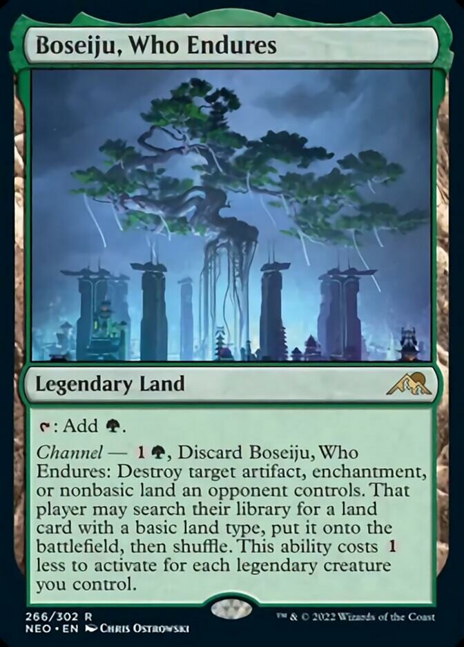 Boseiju, Who Endures [Kamigawa: Neon Dynasty] | Amazing Games TCG