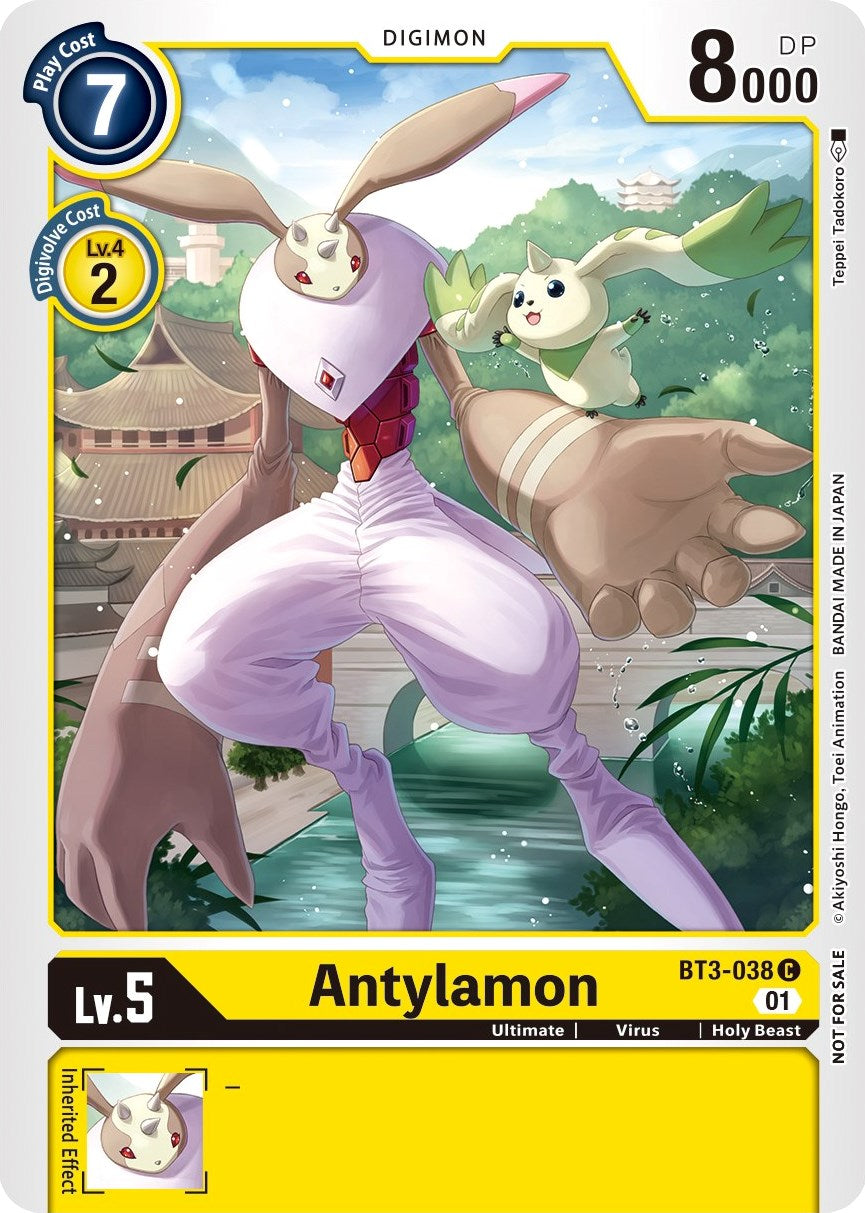 Antylamon [BT3-038] (Winner Pack New Awakening) [Release Special Booster Promos] | Amazing Games TCG