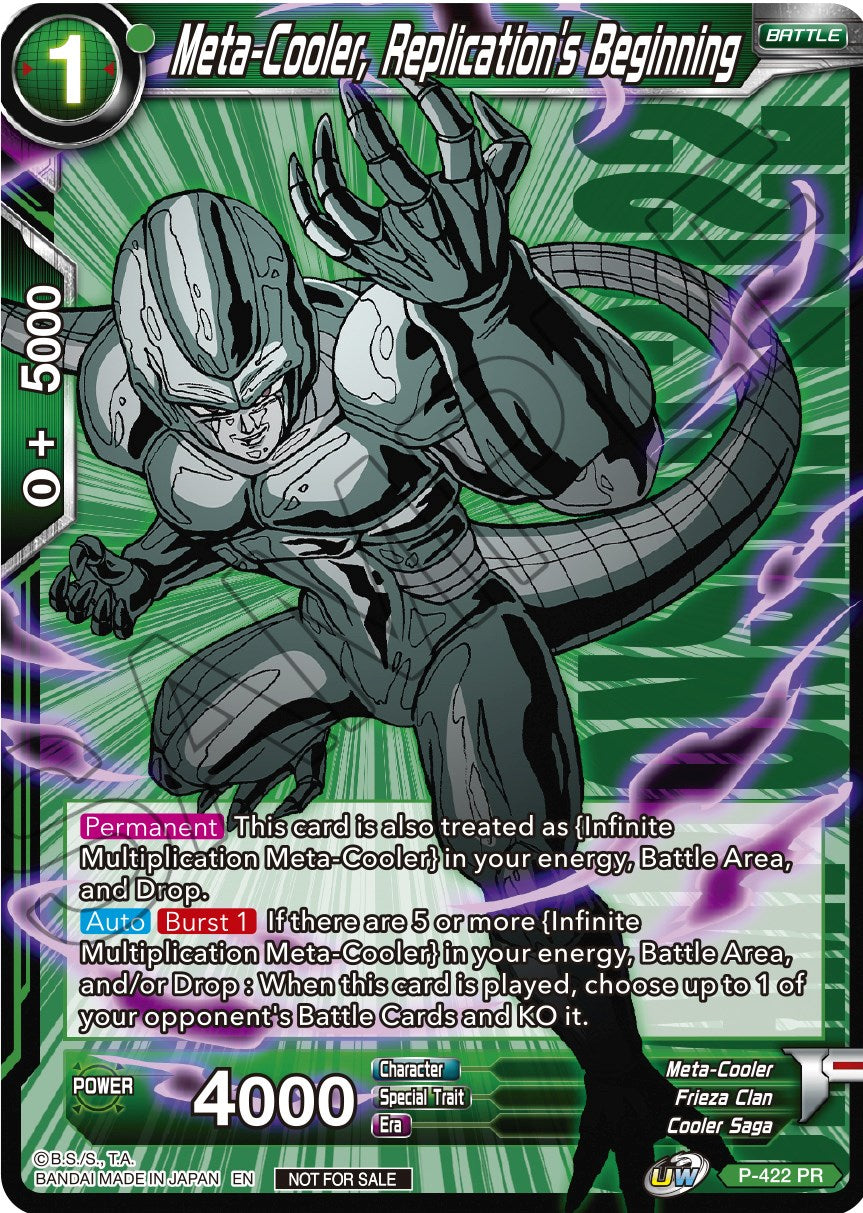 Meta-Cooler, Replication's Beginning (Championship Pack 2022 Vol.2) (P-422) [Promotion Cards] | Amazing Games TCG