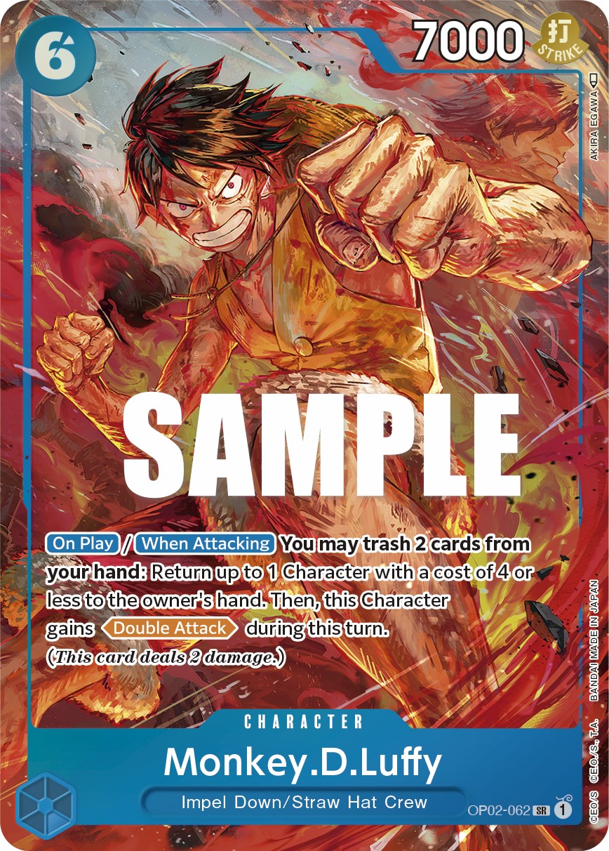 Monkey.D.Luffy (Alternate Art) [Paramount War] | Amazing Games TCG