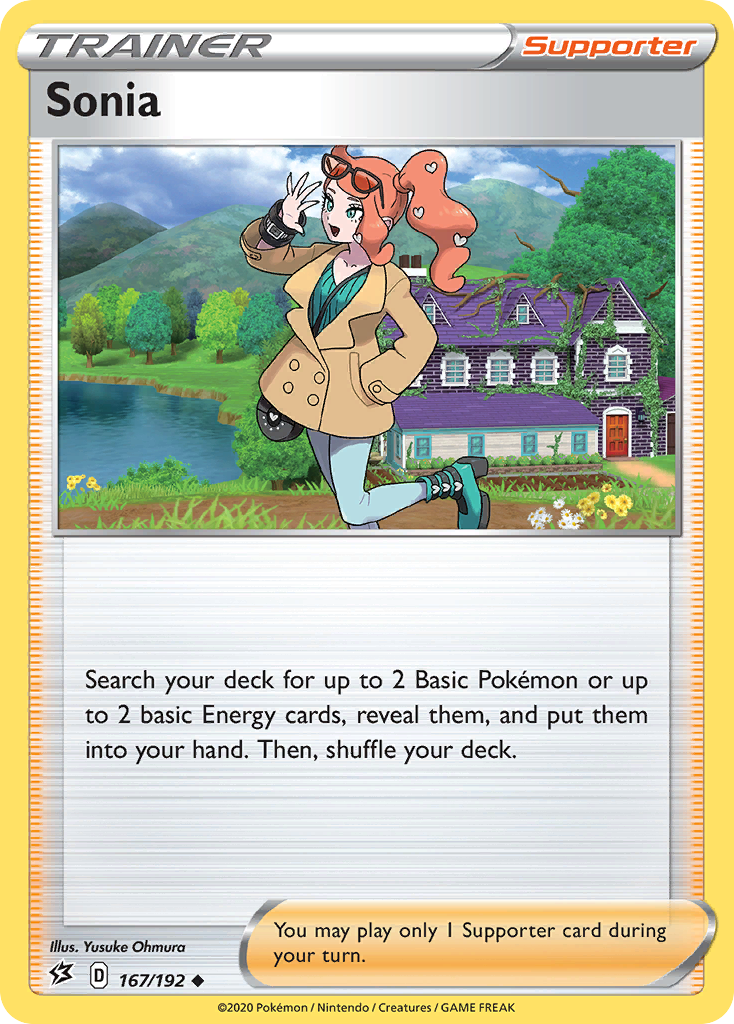 Sonia (167/192) [Sword & Shield: Rebel Clash] | Amazing Games TCG