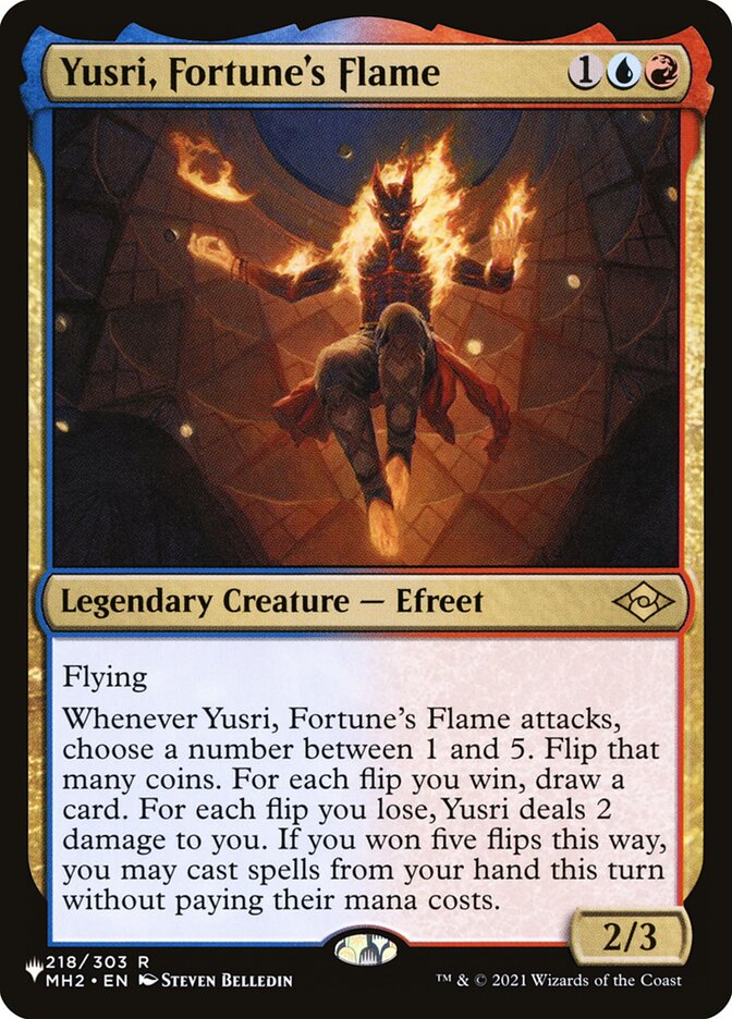 Yusri, Fortune's Flame [Secret Lair: Heads I Win, Tails You Lose] | Amazing Games TCG