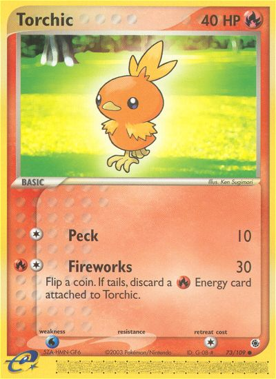 Torchic (73/109) [EX: Ruby & Sapphire] | Amazing Games TCG