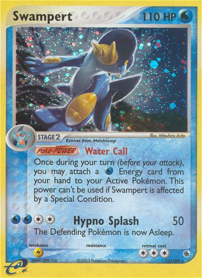 Swampert (13/109) [EX: Ruby & Sapphire] | Amazing Games TCG