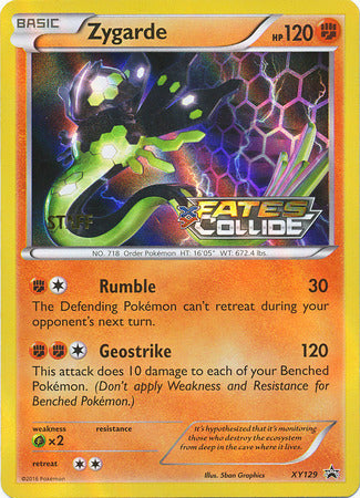 Zygarde (XY129) (Staff) [XY: Black Star Promos] | Amazing Games TCG