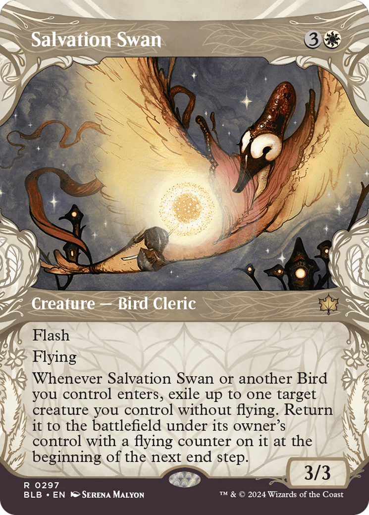 Salvation Swan (Showcase) [Bloomburrow] | Amazing Games TCG