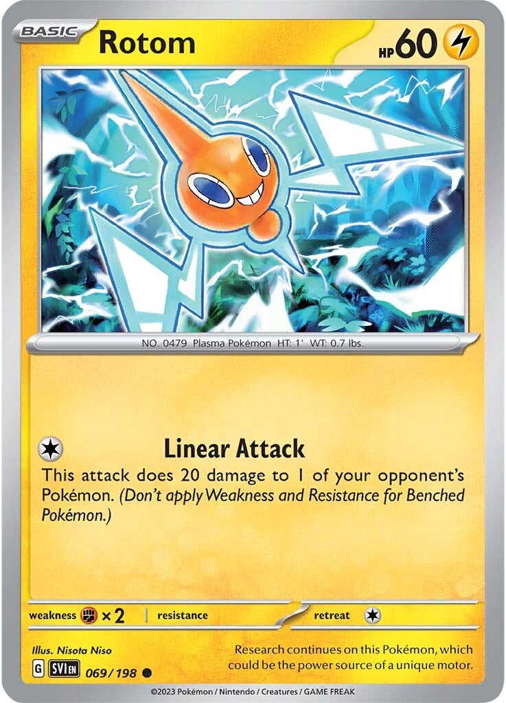 Rotom (069/198) [Scarlet & Violet: Base Set] | Amazing Games TCG