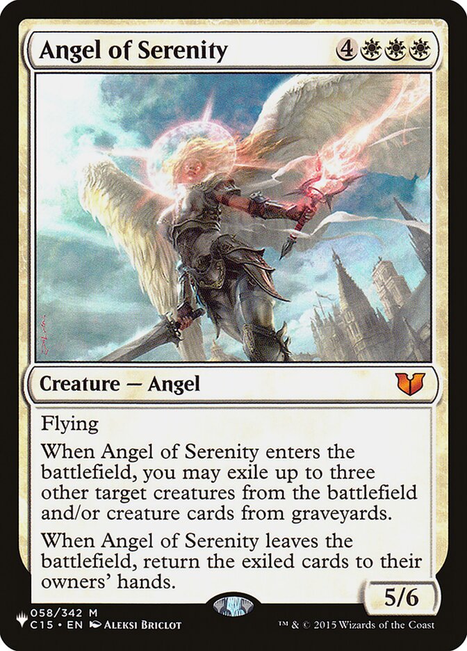 Angel of Serenity [The List] | Amazing Games TCG